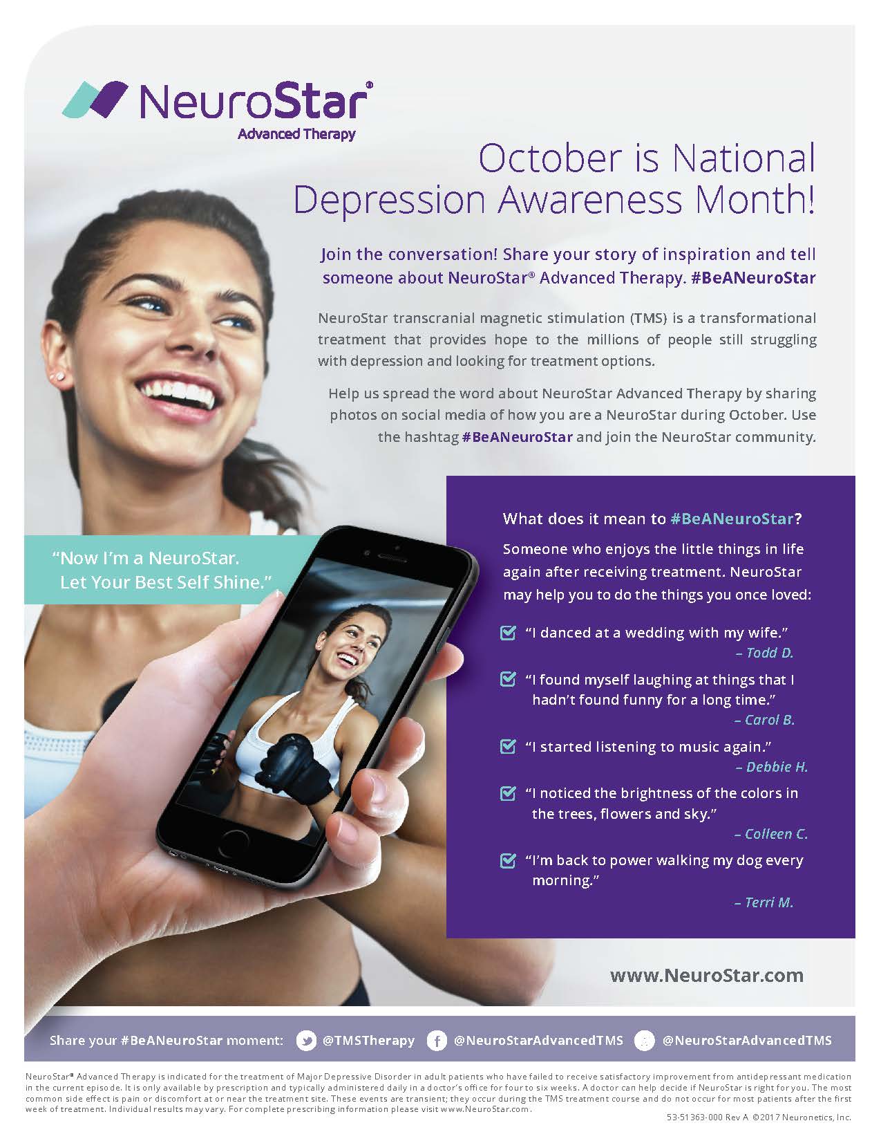 53 51363 000 Depression Month Flyer